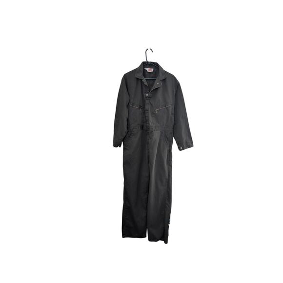 Dickies Utility Jumpsuit size 46. Full zip green - Picture 2 of 4